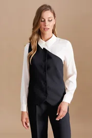 Waistcoat Elletto Life #3777 chernyj