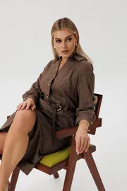 Dress Verita moda #N-2419 korichnevyj