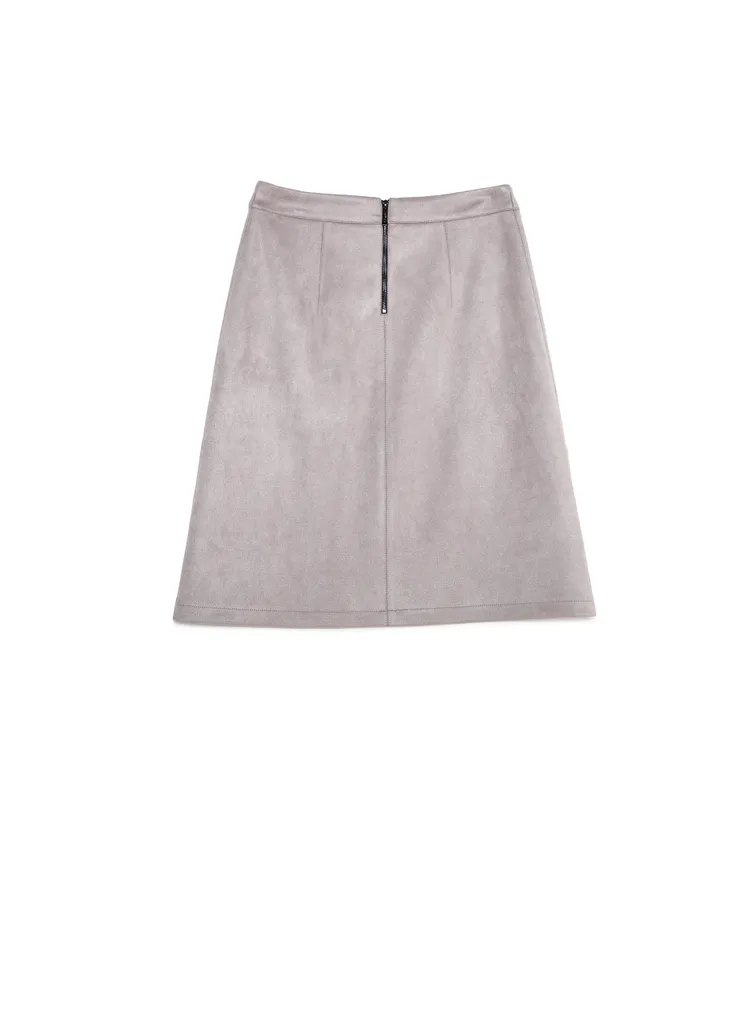 Spódnica Conte Elegant #19S-876TSP silver cloud 164
