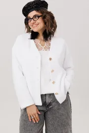 Blouse Anelli Laurel #1790 farforovoe kruzhevo