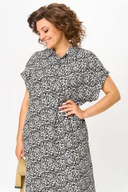 Платье Michel Chic арт. 993/2 чёрный, белый