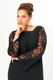 Платье SOVA арт. 11307 черный