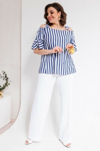 1273 полоска/белый