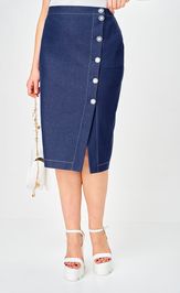 Костюм Vilena-fashion 1152 джинс