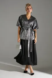 Zestaw LM project #K 1140110 seryj shimmer