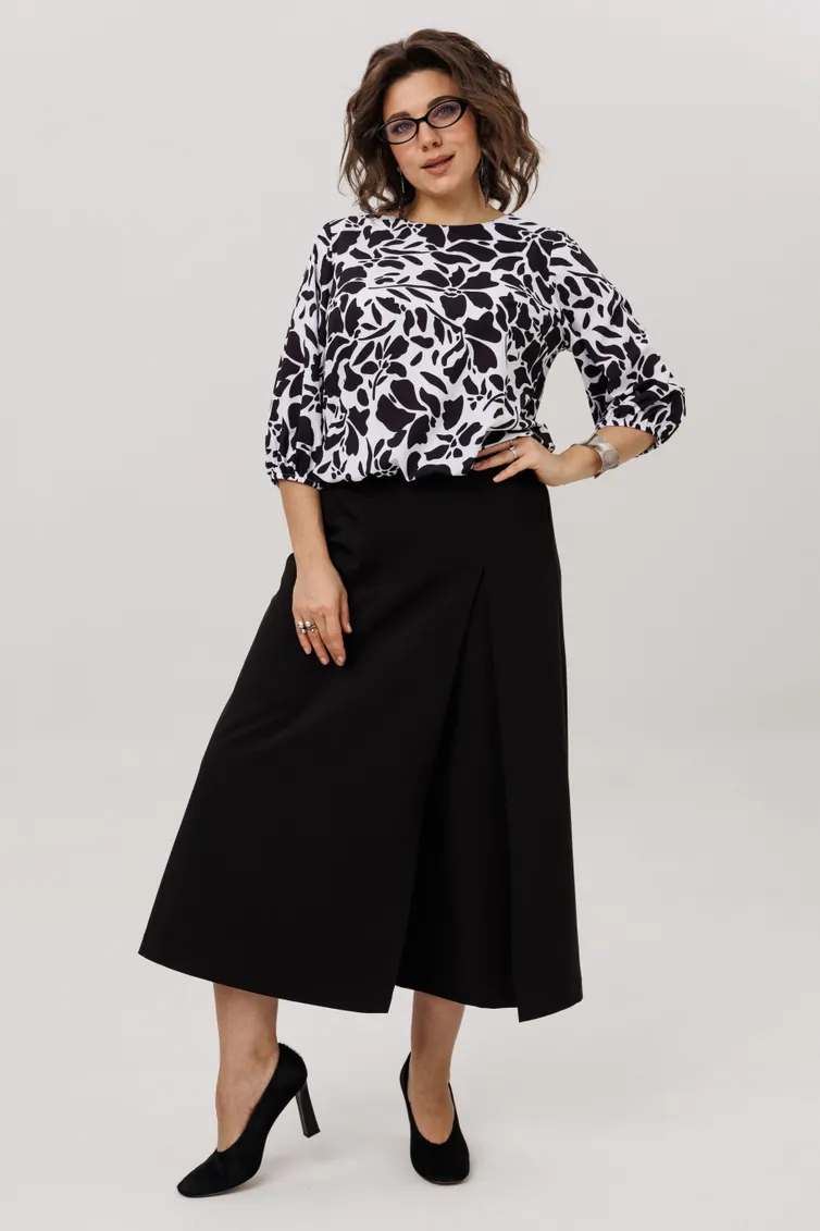 Trousers Anelli Laurel #1783 bazaltovye