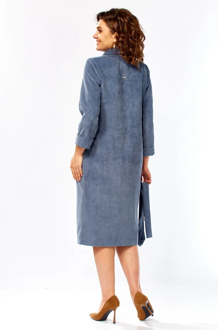 Dress Milora #1448 sinij