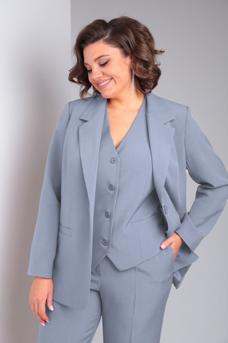 Костюм Vilena-fashion арт. 1119 светлый джинс