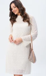 Dress Verita moda N-2339 plate molochnyj
