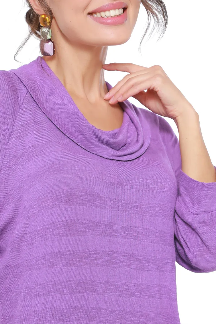 Bluzka DS Trend #B-1807-0303-05 (sirenevaya letuchaya mysh)