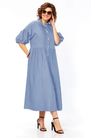 Dress Milora #1451 goluboj