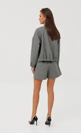 Шорты V&N fashion 1209_серый