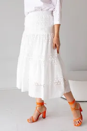Skirt TOOK A LOOK & Angelika #MYu-951 belyj