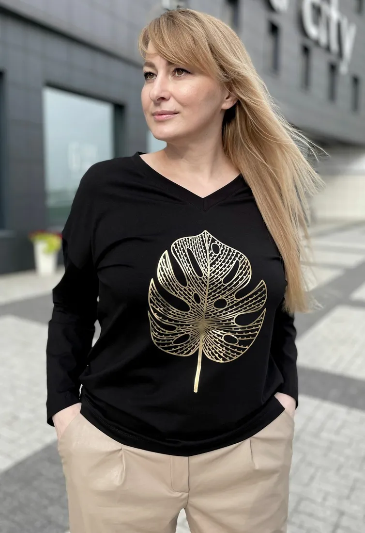 Skoczek Rumoda #2153 (dlinnyj rukav) chernyj