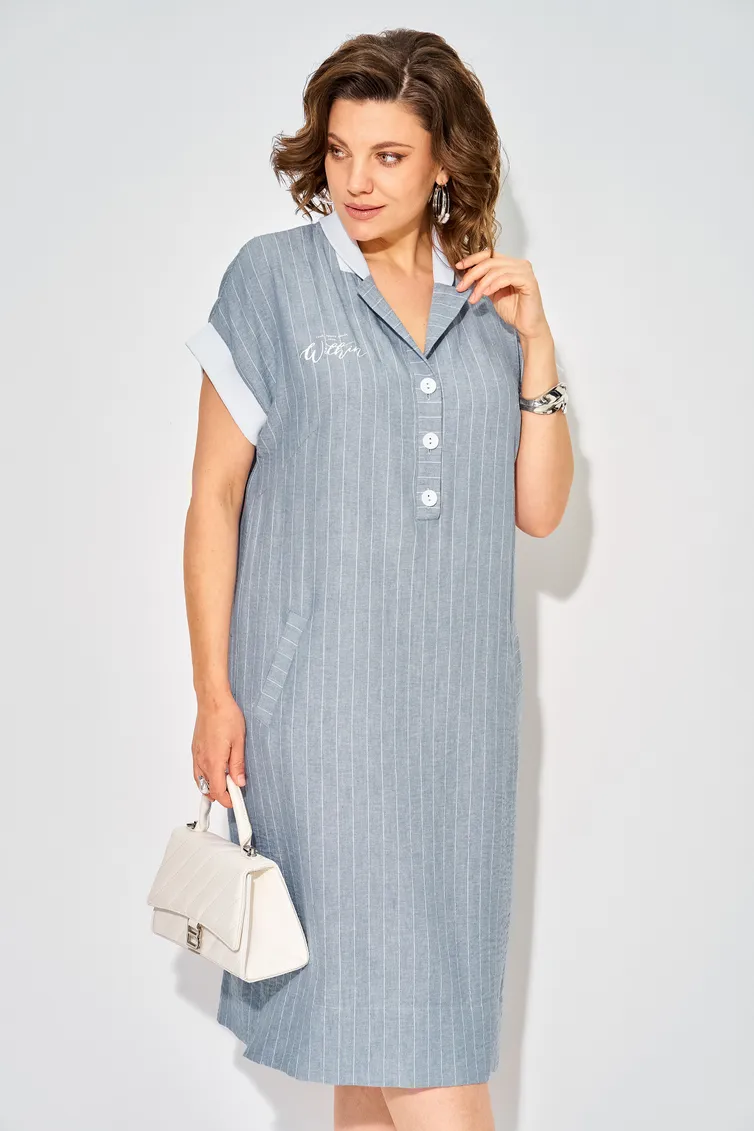 Dress Liliana #1539 gol poloska