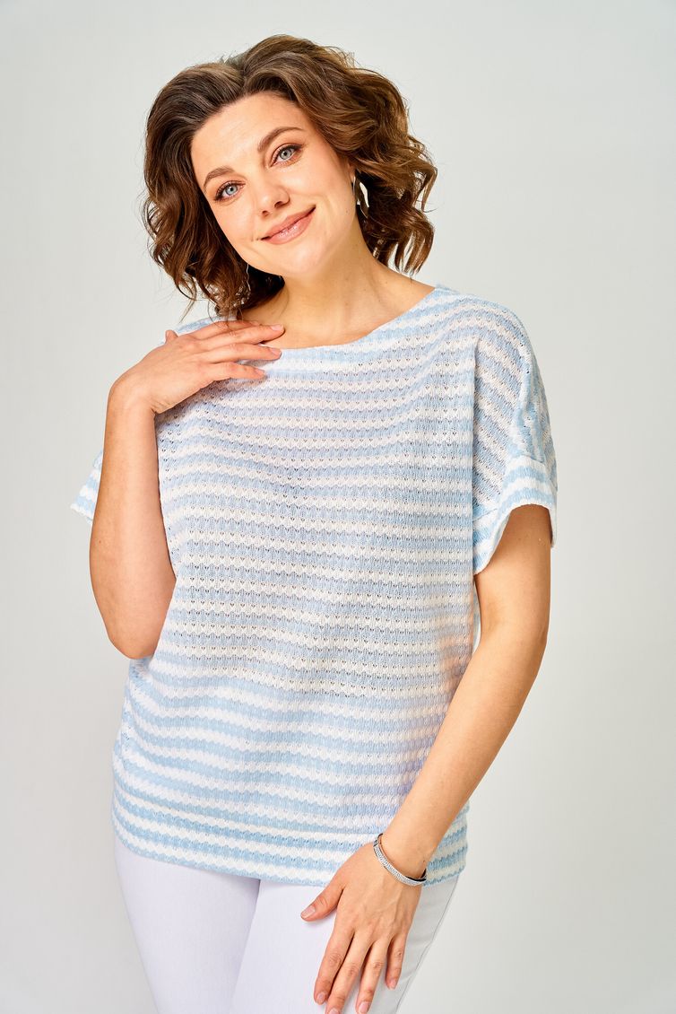 Блузки, туники Rumoda арт. 2262 светло-голубой