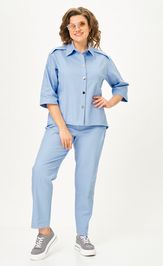 Костюм Vilena-fashion 1158 голубой