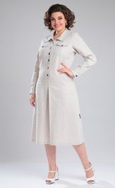 Dress Celentano 5017.2 len bezh