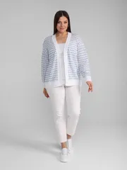 Sweter BONADI #2055 goluboj