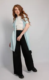 Sweter BELANGE 3388 goluboj