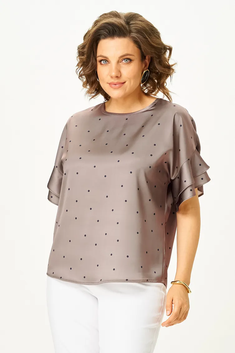 Blouse Rumoda #2297 kapuchino