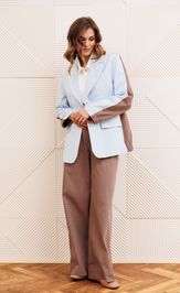 Костюм GIZART 5368 голубой, капучино