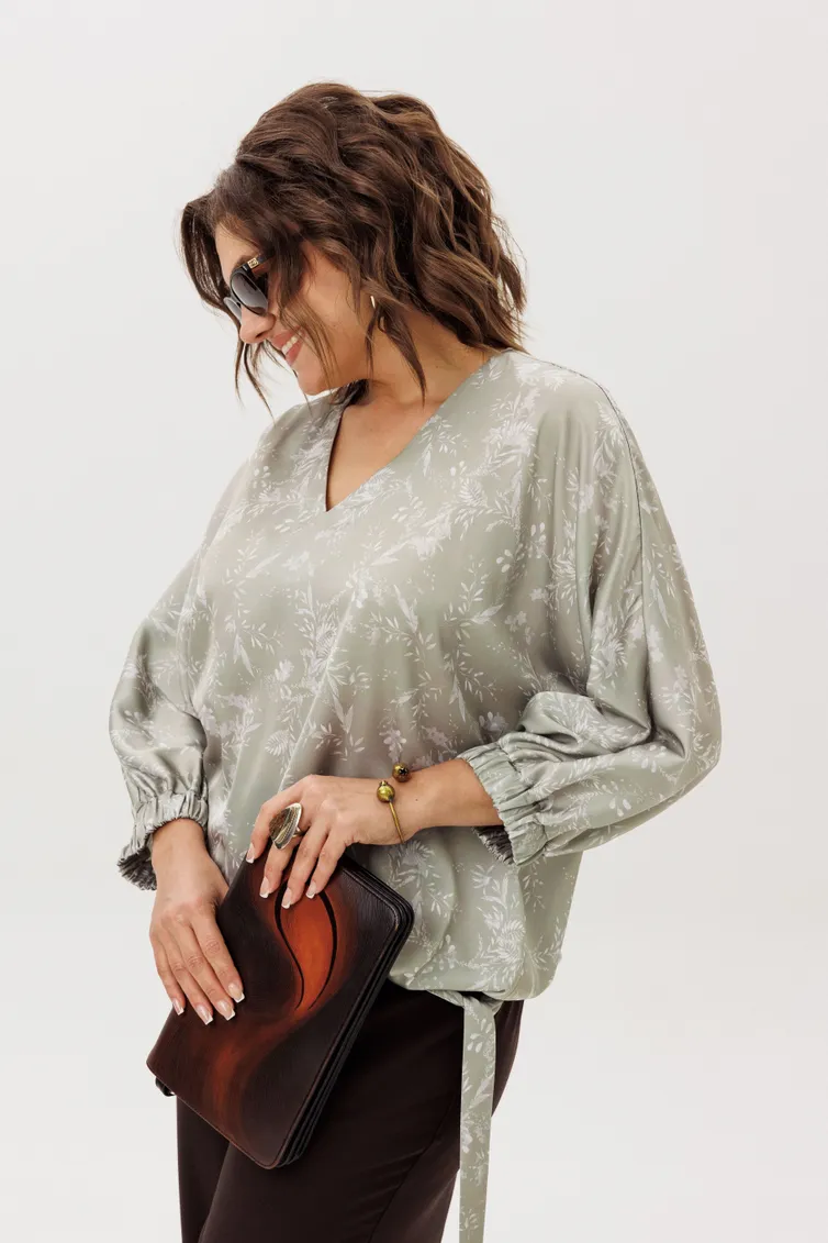 Blouse Anelli Laurel #1662 Nefritovyj svet