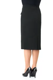 Spódnica Elite Moda #3593 grafit