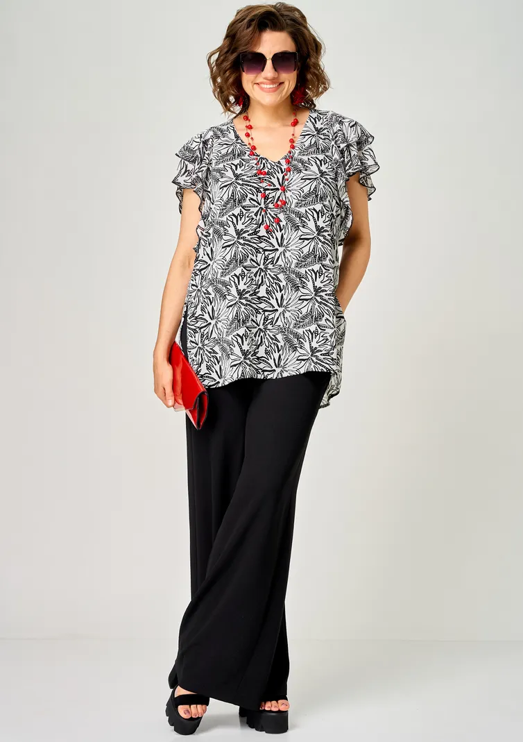 Blouse EVA GRANT #0145 ch-b