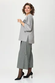 Костюм Michel Chic арт. 1362/1 серый, клетка
