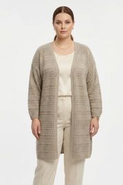 Жакет Полесье арт. С2893-25 5С2304-Д43 теплый бежевый+суровый 158