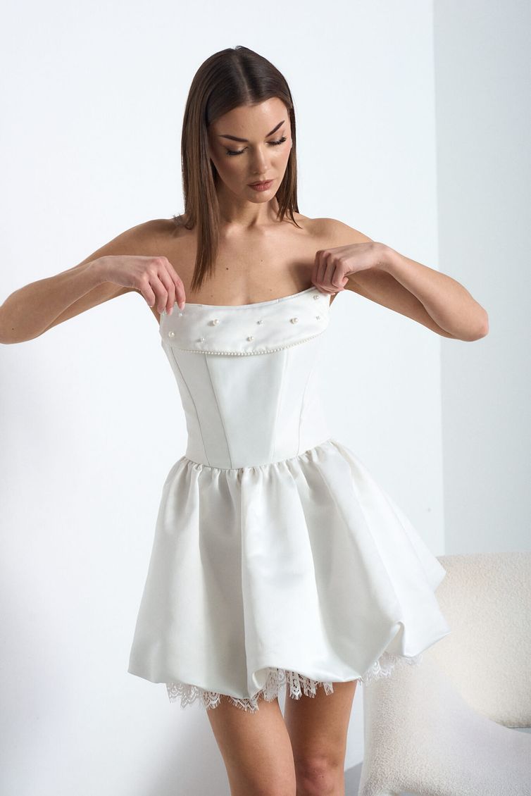 Платье Леди лайн арт. 4826 молочный