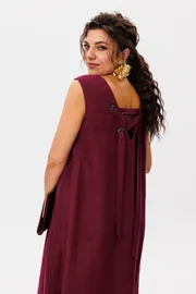 Платье Anelli Laurel арт. 1472 вишневый сумрак