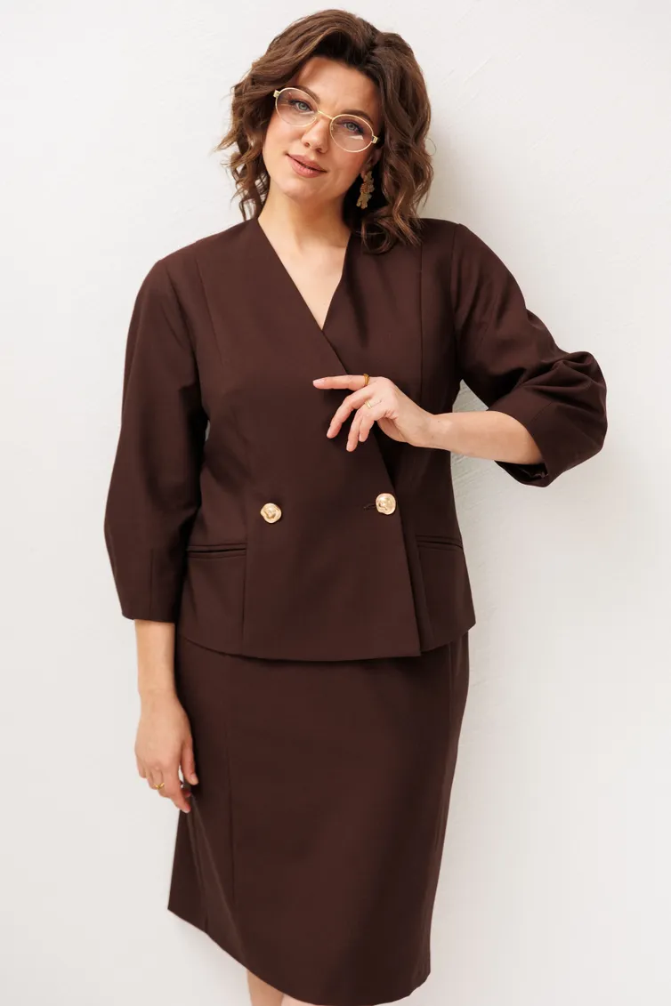 Suit Anelli Laurel #1844 korichnevyj sirin