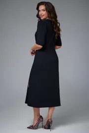 Sukienka LeNata #16456 chernyj