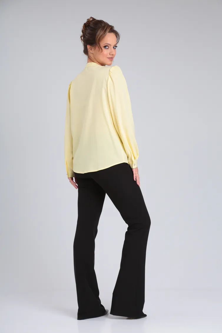 Bluzka Lady Line #549 zhelt dekor