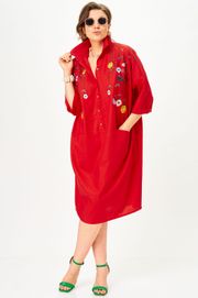 Платье SOVA арт. 11318 красный