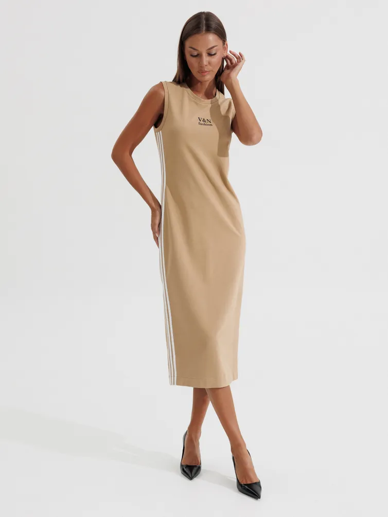 Платье V&N fashion арт. 1182_бежевый