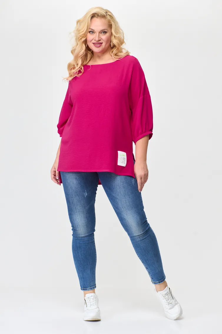 Blouse Abbi #4006 fuksiya