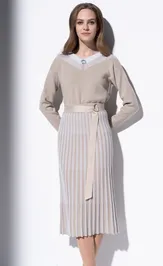 Юбка Barbara Geratti С8200BG беж/серебро