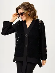 Suit Vilena-fashion #1162 chernyj