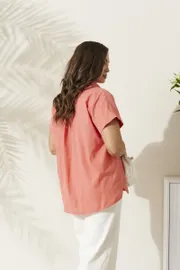 Блузка PND арт. 80440 коралловый