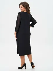 Платье Vilena-fashion арт. 1010 черный