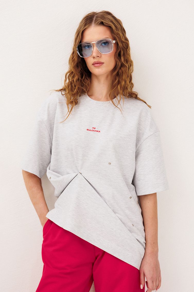 Блузки, туники Buter New арт. 3328 серый меланж