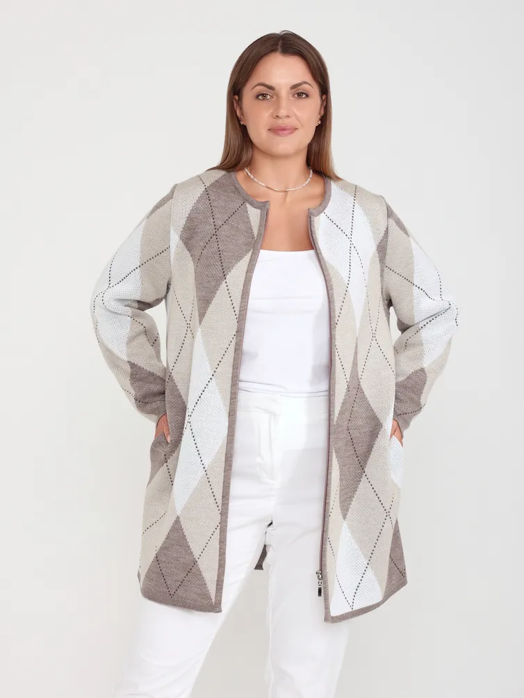 Sweter BONADI #2229 kapuchino