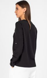 Blouse VIZAVI 739 chernyj