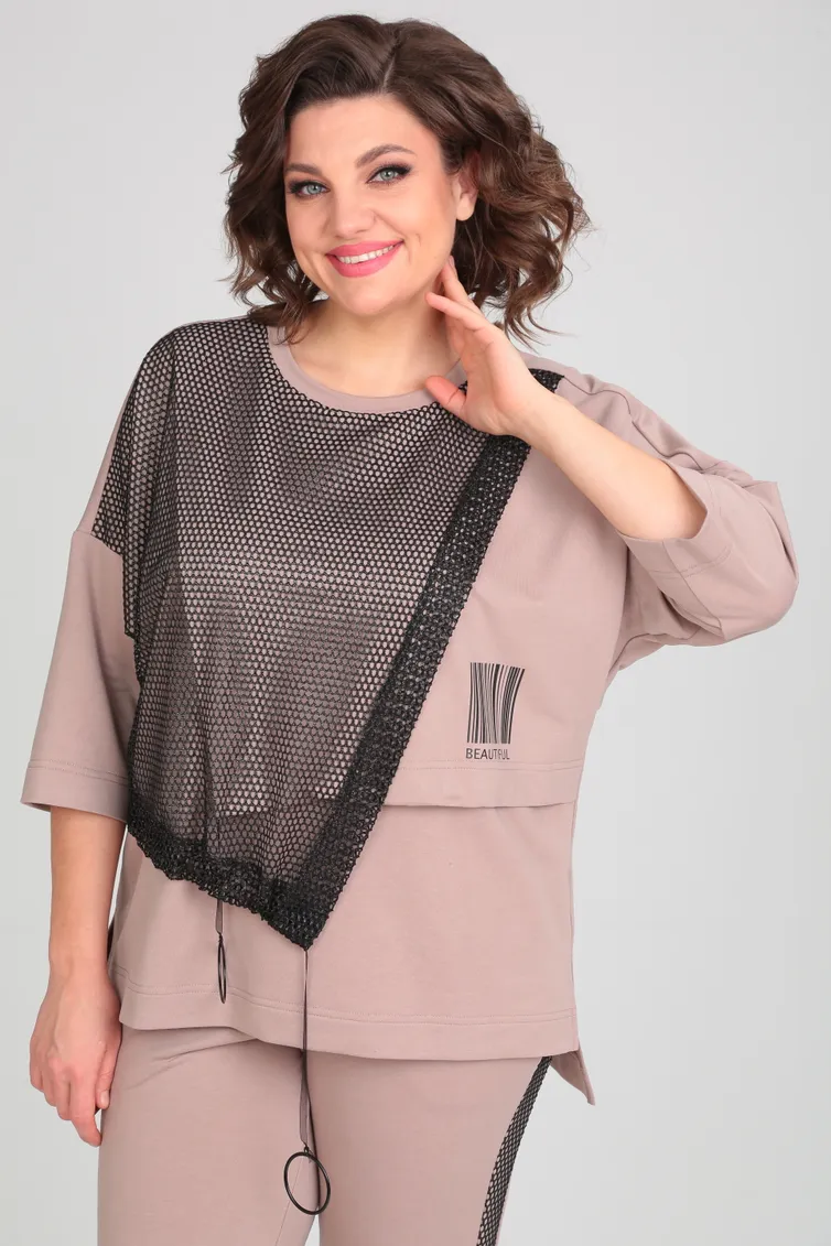 Костюм Michel Chic арт. 1329 пудр= 1329 пудра