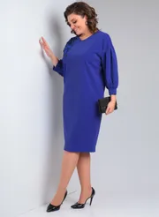 Sukienka Vilena-fashion #940 vasilek