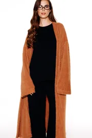 Sweter Elletto Life #13053 ryzhij