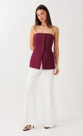 Топ V&N fashion 1120_бордовый